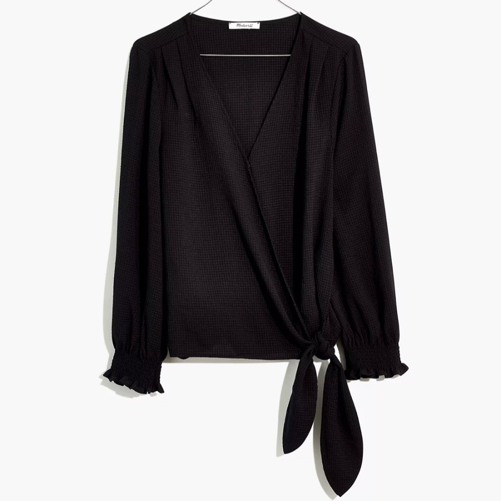 NWT Madewell Wrap Top